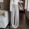 Maternity Casual Pants Glutinous Rice Pants Grandma Pants Loose Wide-leg Pants Drape No Support Casual Outerwear Straight Pants