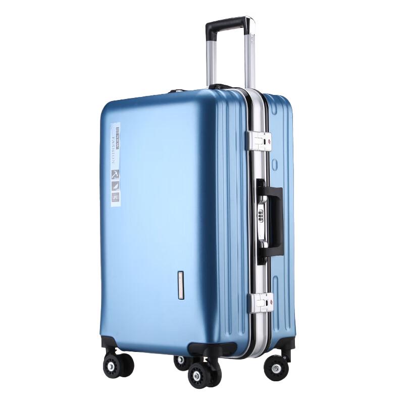 Diston Paul Aluminum Frame Hardshell Luggage 28 Inch