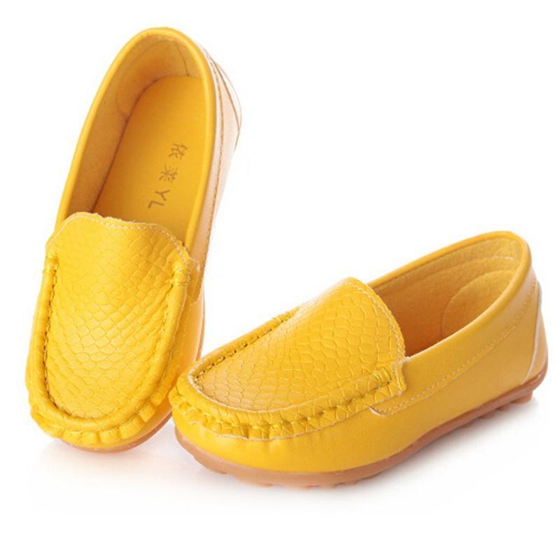 Oxford casual Ballerine Scarpe da barca Slip-on Mocassini per bambini e bambine