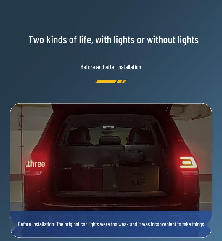 Fengxing Star Sea S7/V9 Car Ambient Flowing LED Taillight, Non-destructive Plug-in
