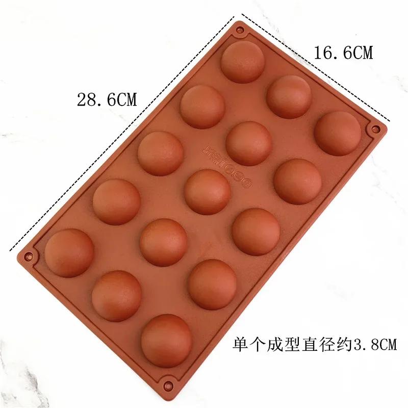 New 3D Round Half Sphere Molde  Silicone Molds for Baking DIY Baking Mold Chocolate Cake Mold Cake Decorating Tools Kitchenware