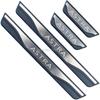 For 2014- Vauxhall Opel Astra H J K Mokka X Stainless Door Sill Kick Scuff Plate Pedal Protector Trim Car Styling Accessory