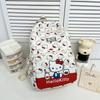 Schoolbag Large Capacity Hello Kitty Backpack Casual Cartoon Korean Version Cute Printed School Bag Lightweight Travel Backpack