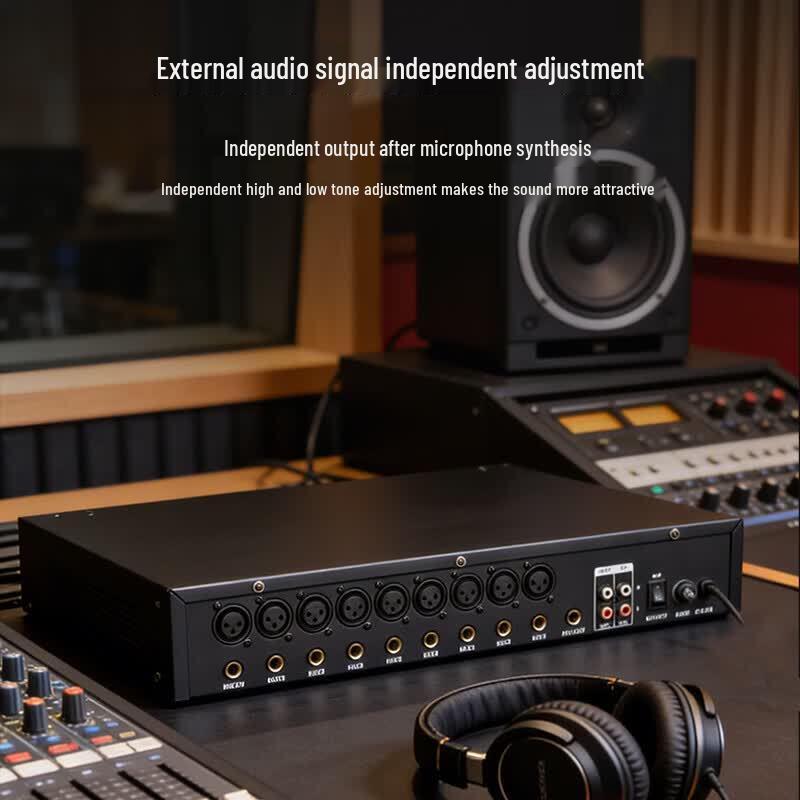 Weishu WS-JX10 Smart 10-Channel Microphone Hub & Mixer (CN Version)