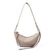 Women's Bag New Top Layer Cowhide Dumpling Bag Niche Design Croissant Bag Fashionable Simple Shoulder Bag Women