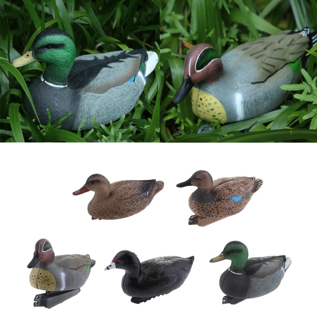 Floating Duck Plastic Bird Decoy Scarer Weed Control Repeller Ornament