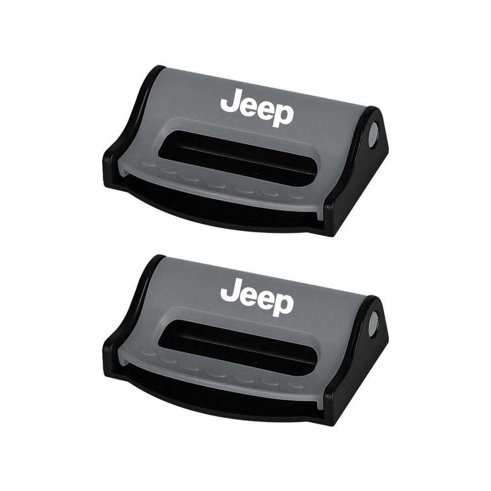 

Cup Holders Car Safety Seatbelt Stopper Buckle Auto Seat Belt Limit Stop Clip For Jeep Grand Cherokee Wrangler JK Gladiator Comp
