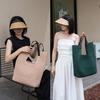 Luxury Silk Satin Tote with Windmill Knot Design - Handwoven, Hollow Niche, Large Capacity, Mother-Child Bag Available