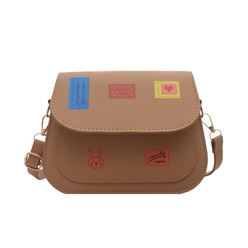 2025 summer new trend printing simple fashion personality fashionable casual shoulder oblique span bag women