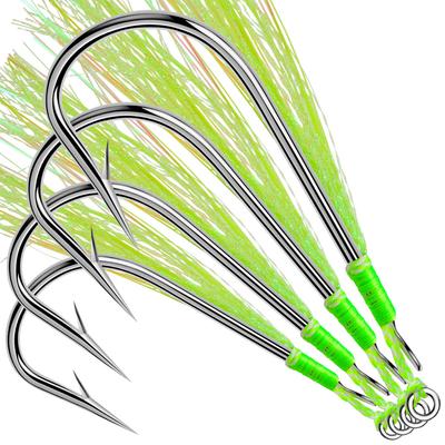 Gancho para atar el cabello, placa de hierro, anzuelo simple, seda brillante, barco de pesca en el mar, sacudida lenta, placa de hierro, cebo de carretera, gancho para atar el cabello, accesorios para equipo de pesca