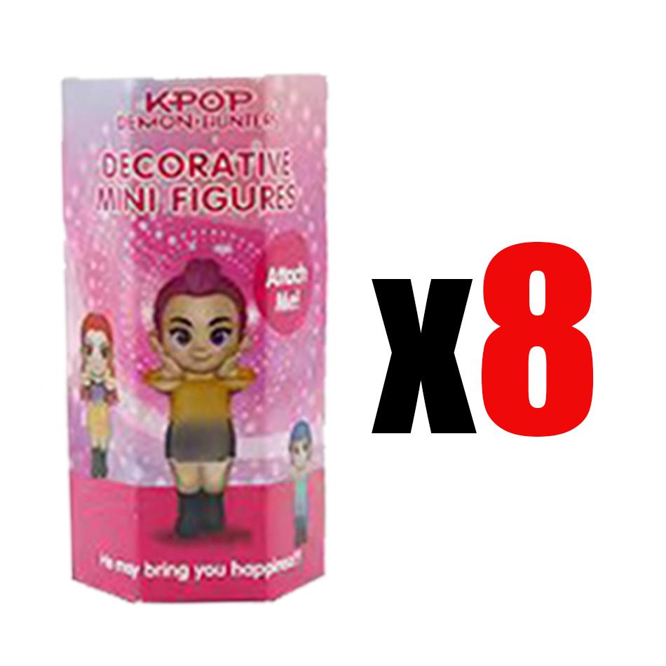 Figura de Anime Kpop Cazadores de Demonios Serie Caja Sorpresa PVC Dibujo Animado Mini Modelo Juguete Muñeca Decoración de Escritorio Niño Regalo Sorpresa de Navidad