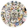 100 Cute Waterproof Puppy Emoji Stickers for Decoration