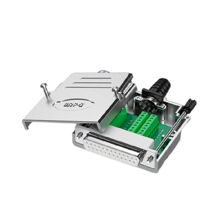DB25 25Pin AntiCorrosion Terminals Plugs Quick Connect Design Copper Gold Plateds Contacts For Reliable Signal Transfer