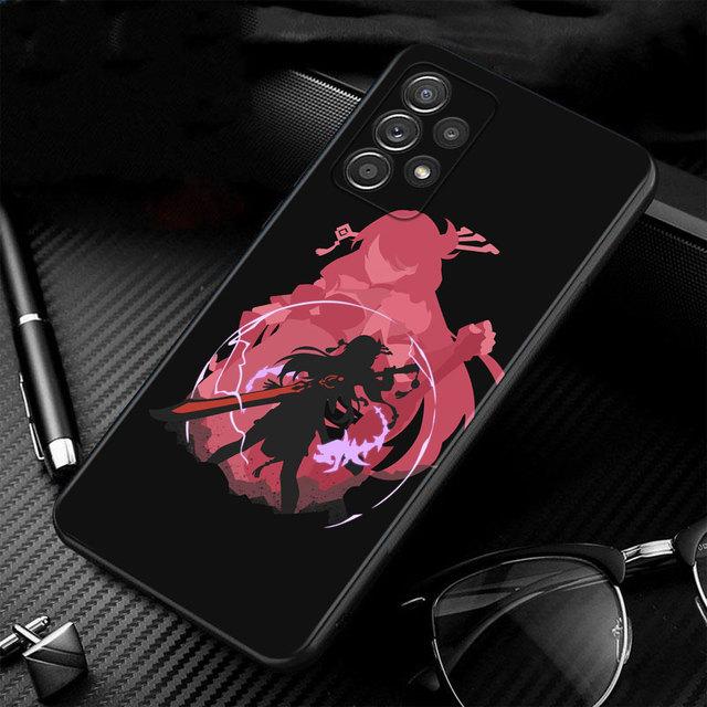 Telefon Funda Genshin Impact Anime Für Samsung Galaxy A71 A52 A41 A51 A02s A12 A21s A72 A32 4g A31 a53 A23 A13 A52s 5g Capinha
