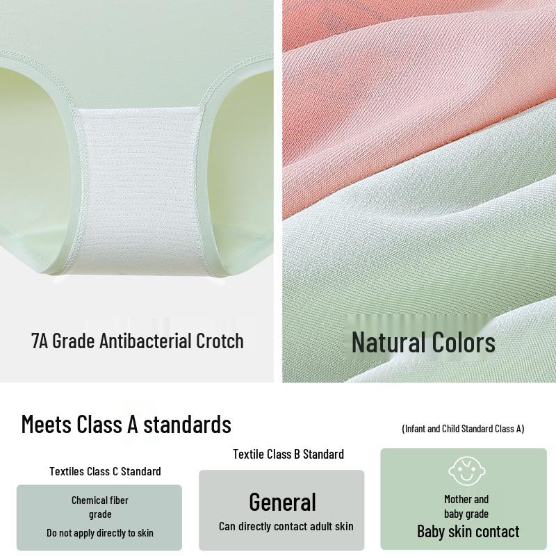 Girls' Cotton Antibacterial Briefs HN114505 (4-Pack)