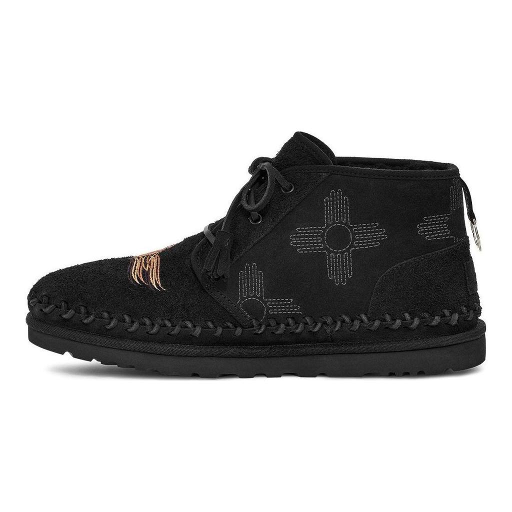 UGG Casual Comfortable Outdoor Ankle Snow Boots Men boots Black 1138711-BLK