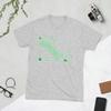 Mathe Dreieck Humor Hypotenuse Unisex T-Shirts Freizeit-T-Shirts Kurzarm Rundhals-T-Shirts Reine Baumwolle Originalkleidung