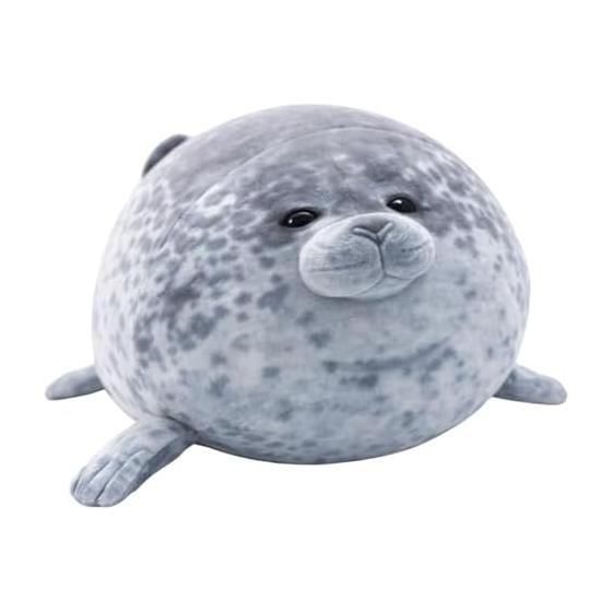 Seal Plush Hugging Pillow Fluffy Cushion Healing Gift (40cm)