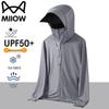 Chaqueta de Protección Solar con Capucha de Hielo para Hombre MaoRen