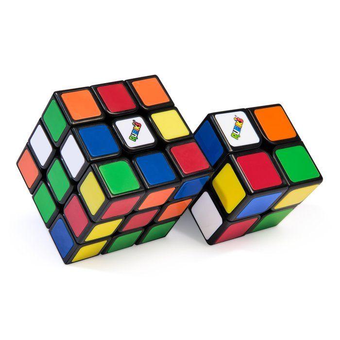 Coffret Duo 3x3 + 2x2 Rubik's Cube - SPIN MASTER - A partir de 8 ans