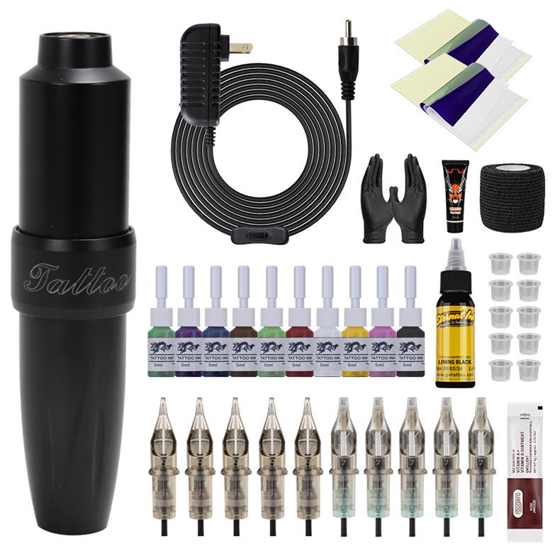 

Интегрированный набор тату-ручки для контуринга и теней - Инструменты для перманентного макияжа и практики European Standard