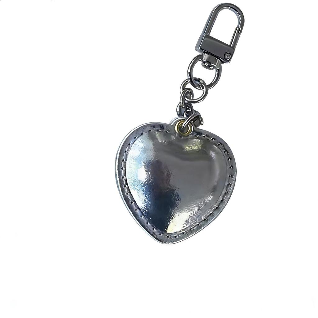 Heart-shaped 3D Keychain Pendant Gift Accessory