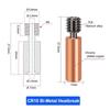 Copper Plating Heatbreak Tube for Ender 3 and CR10 3D Printer Accessories Boosting Hotend Life for Printing Tasks