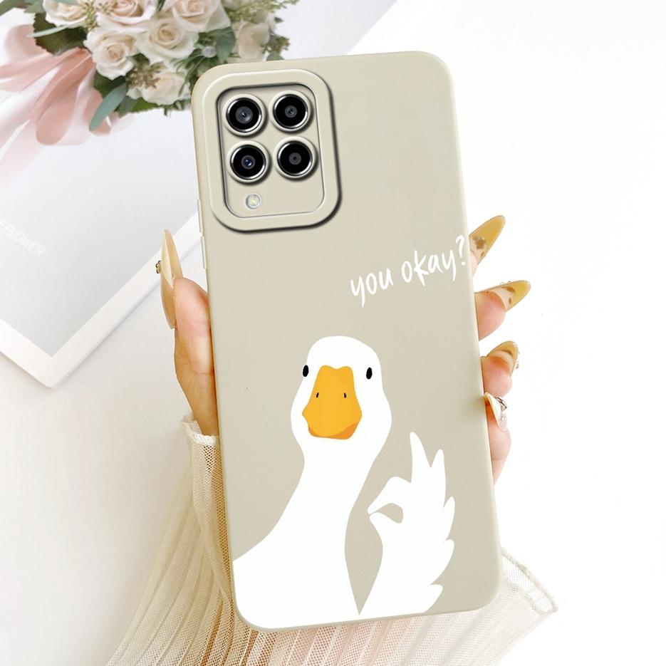 For Samsung Galaxy M33 5G Case SM-M336B Cute Rabbit Cartoon Cover Soft TPU Phone Cases For Samsung M33 M 53 Galaxy M53 5G Fundas