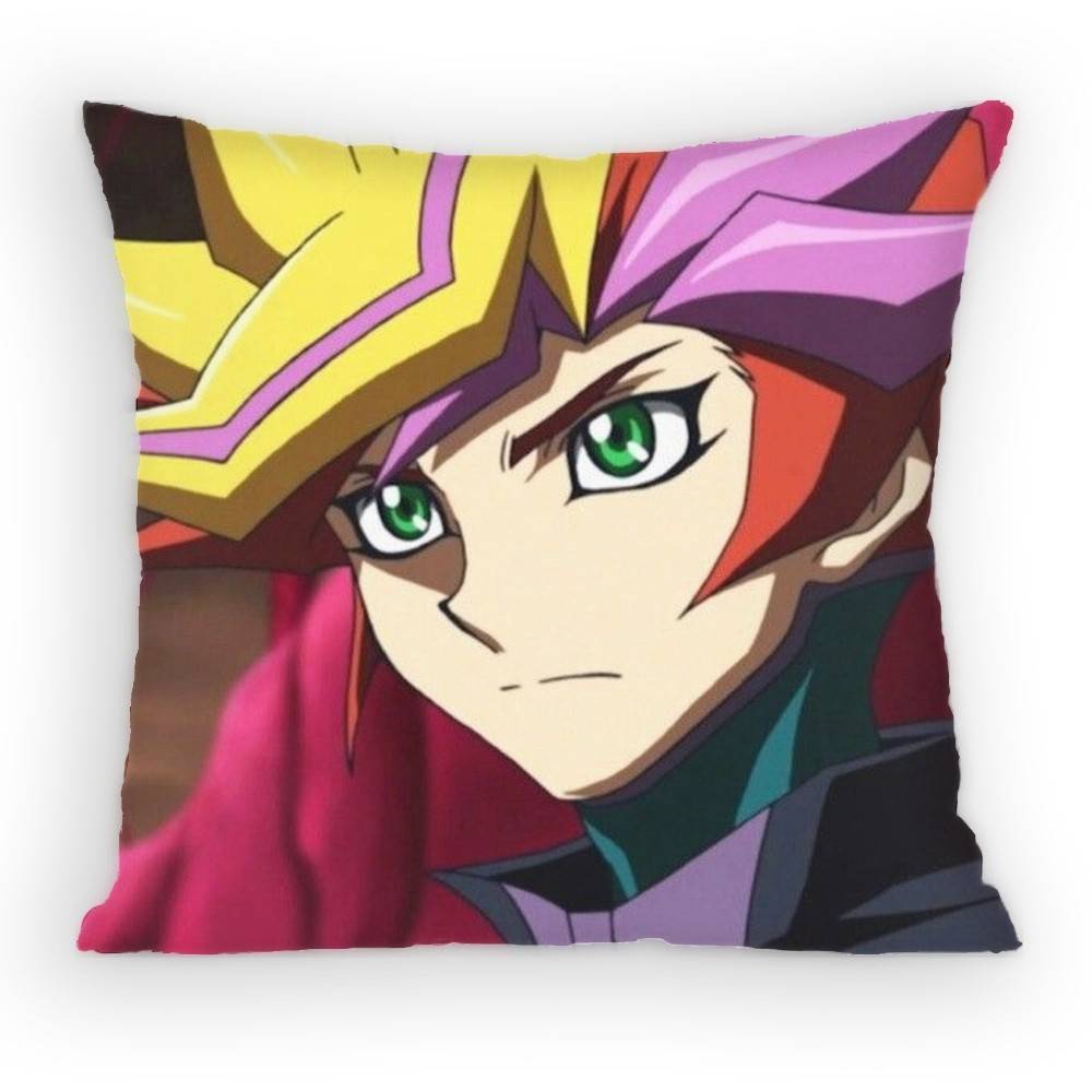 YuGiOh VRAINS Cool Pillow Case Sofa Living Room Bedroom Headboard Backrest Cushion Square Cushion Nap Time