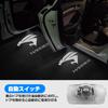 Car Courtesy Lamp, Door Welcome Light, Harrier 80/60/30 Series Parts Accessories, Set of 2,
