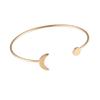 Metal Arm Cuff Upper Arm Bracelet Band for Women Gold Silver Adjustable Arm Cuff