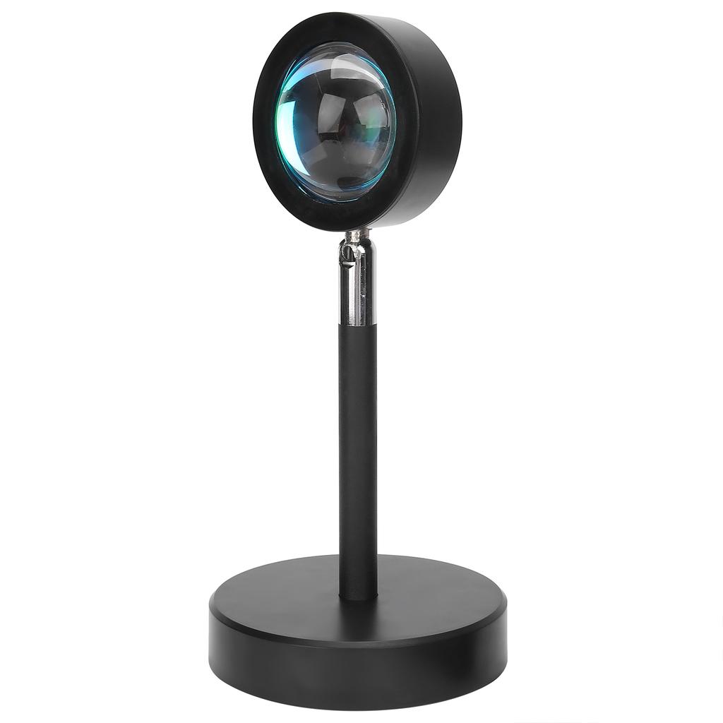 Projection Lamp USB Rotation Adjustable LED Projector Light for Bedroom Live Streaming