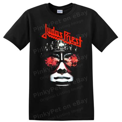 Tricou Rock Metal Muzică Judas Priest Grafic Față Trupă Tee
