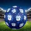Cardiff City FC Print Size 5 Soccer Ball, PU Wear Resistant Football for Match Training and Daily Practice, Birthday Gift for Soccer Fans