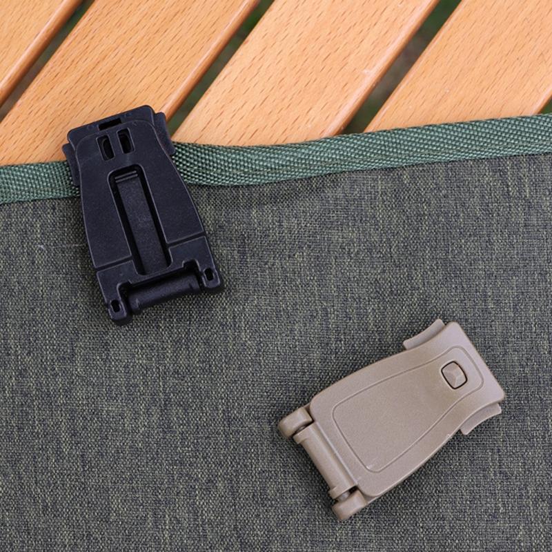 5Pcs Webbing Buckle Connector Fixed Buckle Webbing Clip Accessories Strap Buckle Button Backpack Connecting Buckle Set