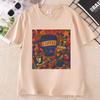 Vintage Tee for Coffee Lovers Print Fashion Tshirt Cotton Short Sleeve Round Neck Tshirt Unisex Unisex Loose Streetwear Y2k