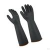Latex Rubber Gloves Non Household Flock Wash Industrial