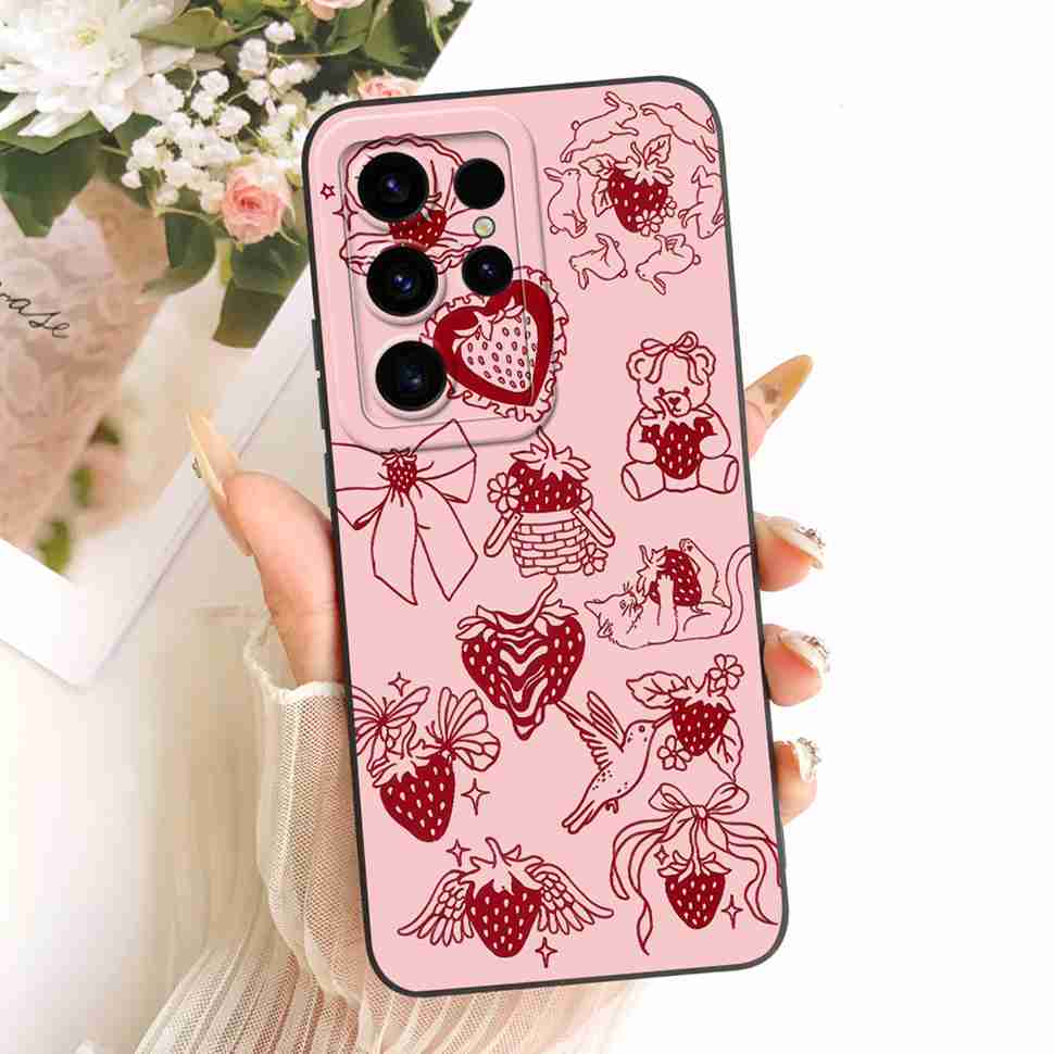 For Samsung Galaxy S25 Ultra 5G Case Fashion Cartoons Soft Silicone Cover For Samsung S25 Ultra SM-S938B SM-S938B/DS Phone Cases