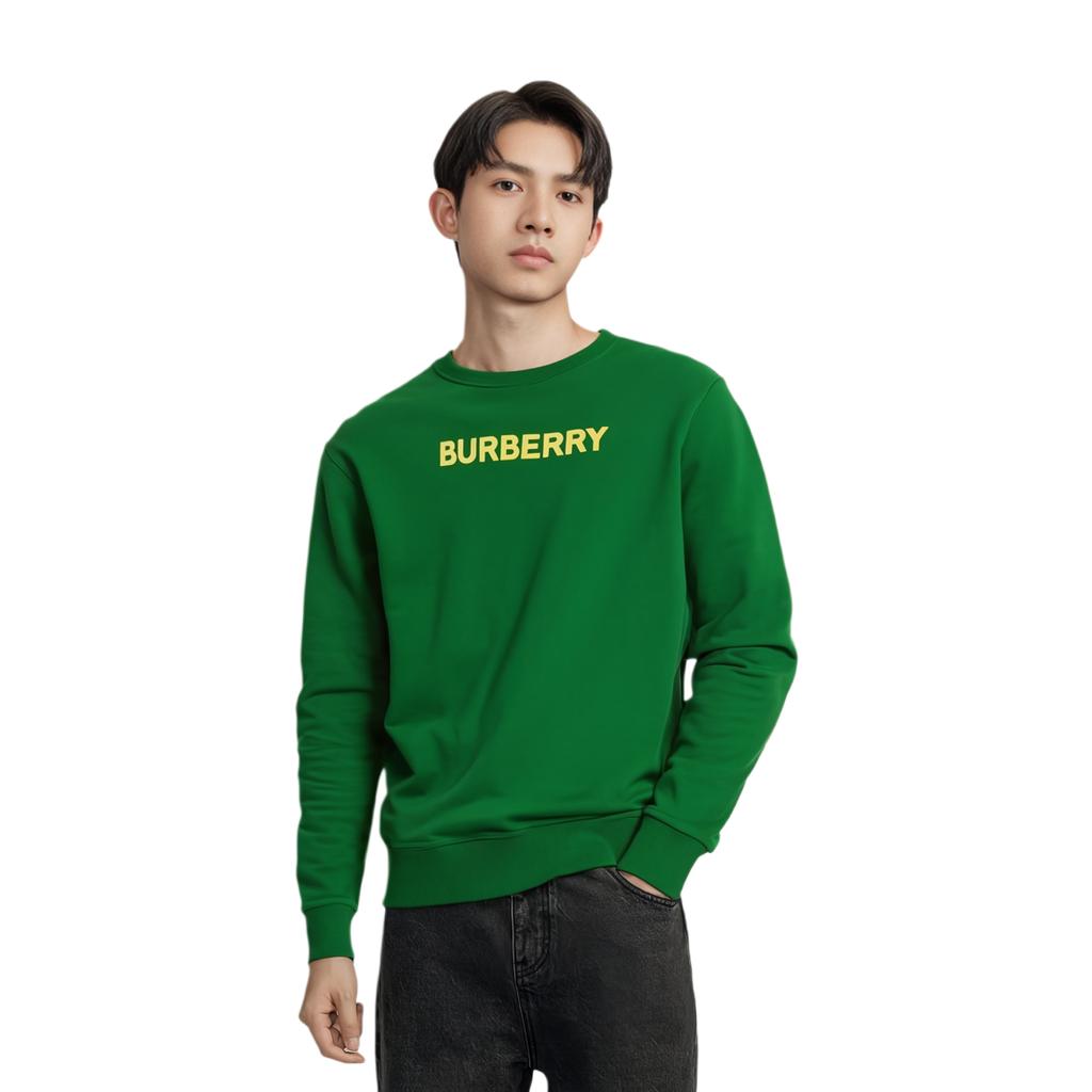 Burberry Logo Print Cotton Sweater 80553111