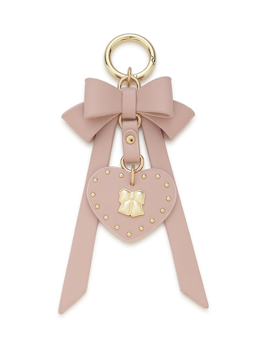 Furfur Ribbon Crimp Bag Charm RWGG255516 Pink Free Size Women s розовый
