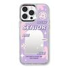Zhitai iPhone 15, 16 Pro Case with Mirror and Diamond Chain for iPhone 12, 13 Pro, 14