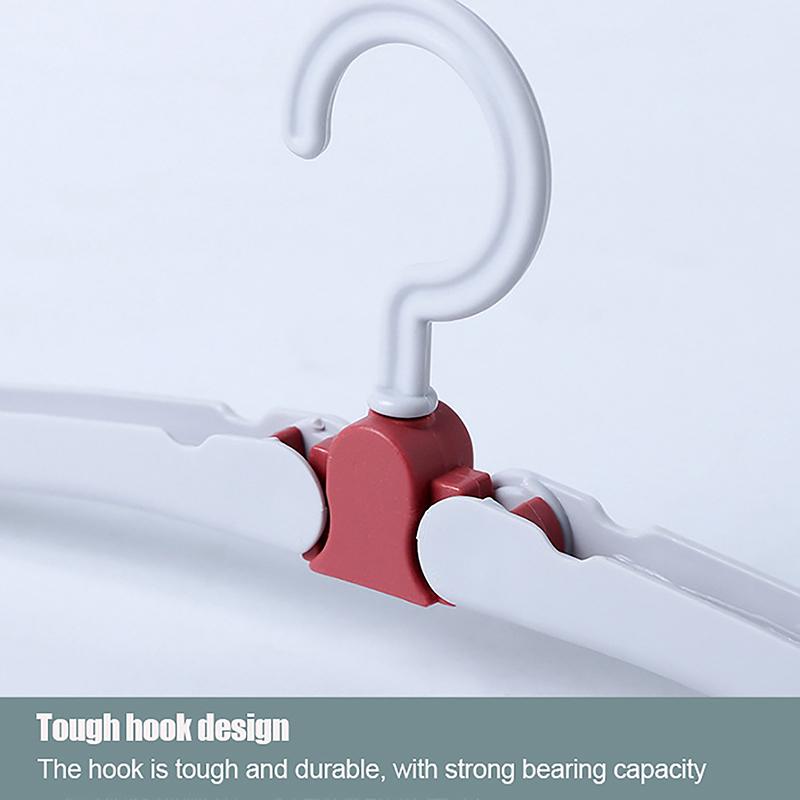 1 Pcs Colorful Travel Hangers Portable Foldable Clothes Hangers Travel Accessories Foldable Baby Clothes Drying Rack