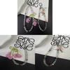 No Brand Cell Phone Lanyard With Butterfly Bow Flower Crystal Pendant Pvc Material For Women And Men