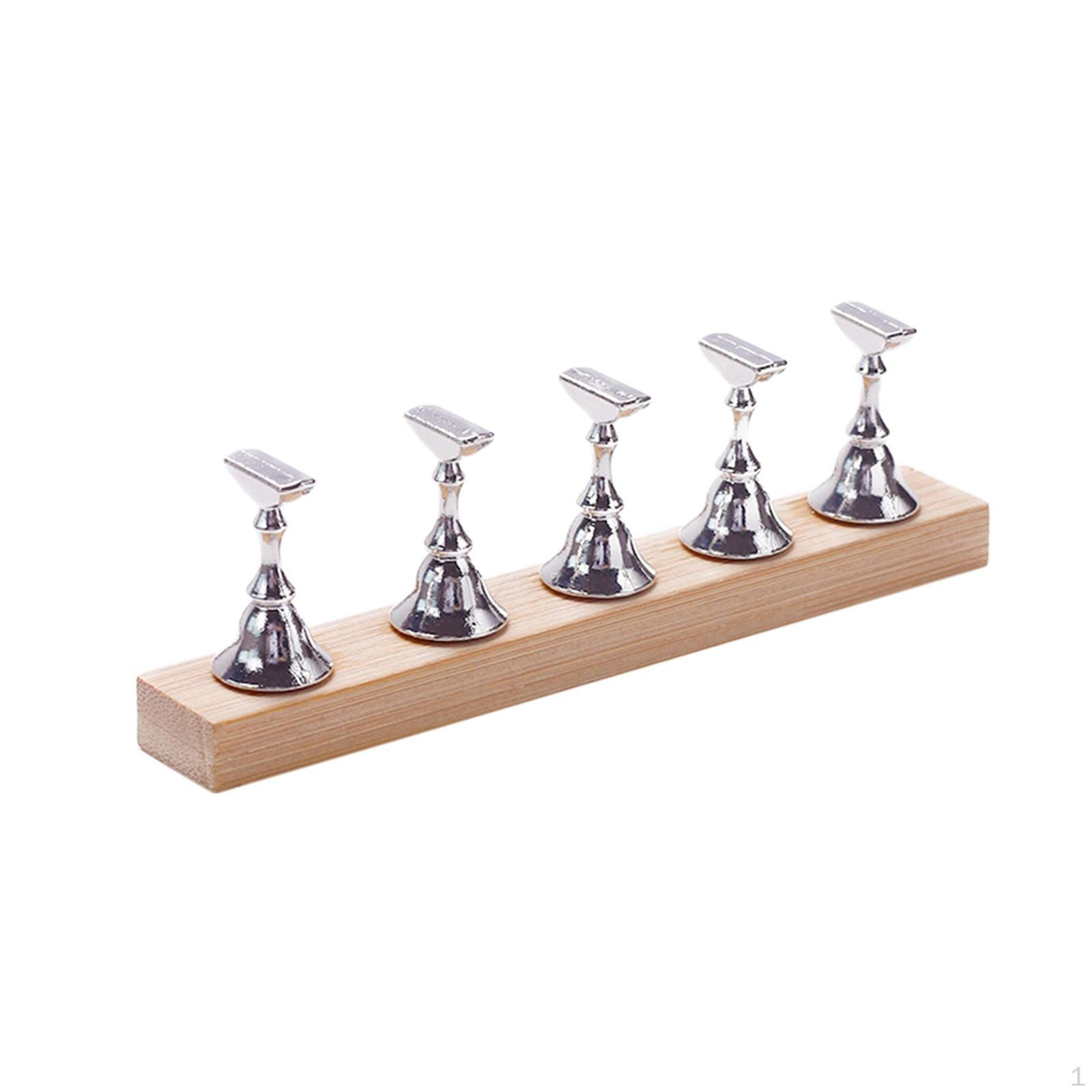 

Nail Practice Stand Base for Home Salon DIY Training Style A