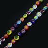39cm High Quality Flowers Patterns Smooth Glass Beads For Jewelry Making DIY Bracelet Necklace Earring