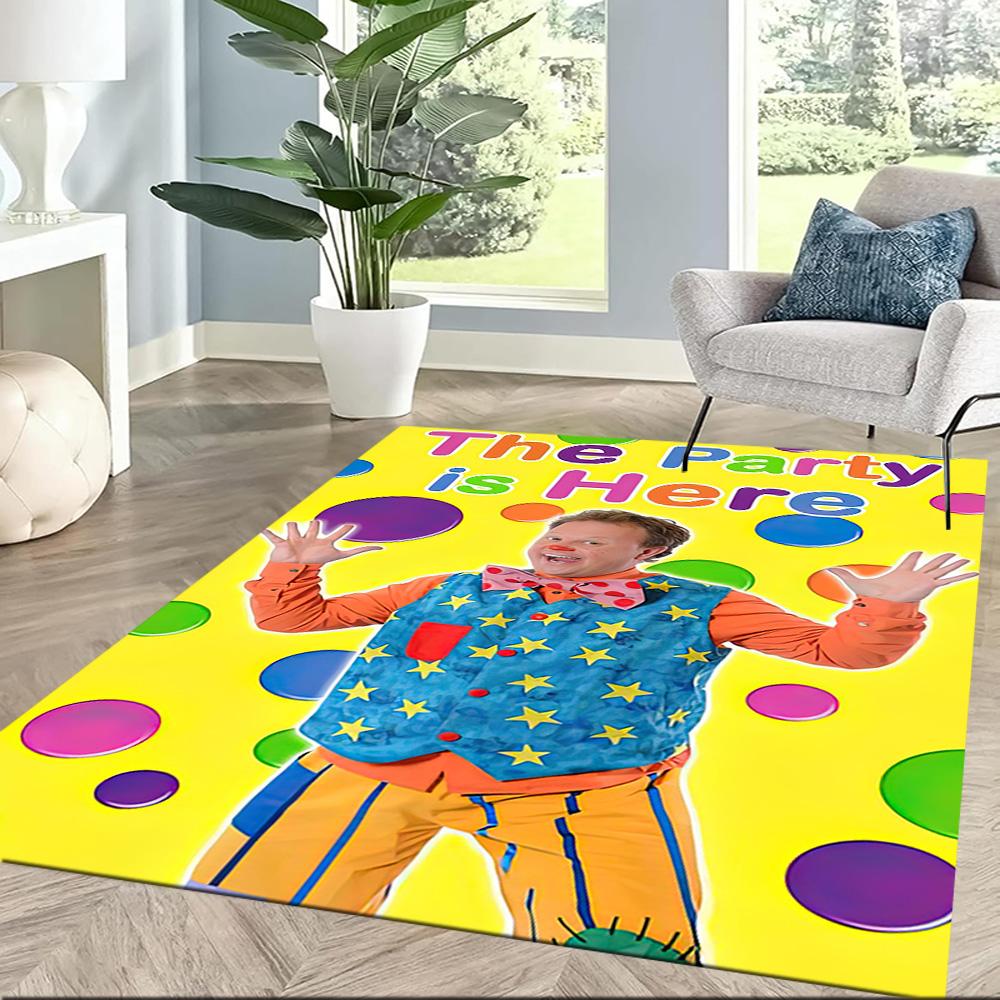 Colorful Birthday Celebration Square rugs are a great choice for living rooms, bedrooms, home décor, and as gifts.