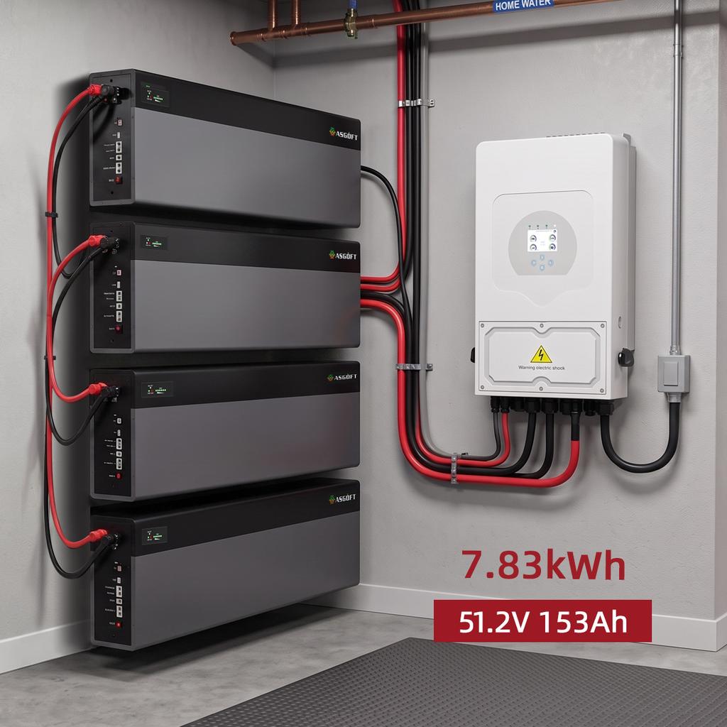 ASGOFT BYD Blade ESS Sodium Ion 10kwh 10kw 7.83kw 7.83kWh 15kWh 20kWh BYD 153Ah Lfp Lithium Lifepo4 Battery