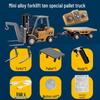 1/64 Scale Remote Control Mini Alloy Forklift Toy.