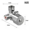 Hot Cold Water Mixing Valve Thermostatic Mixer Temperature Control Shower Faucet