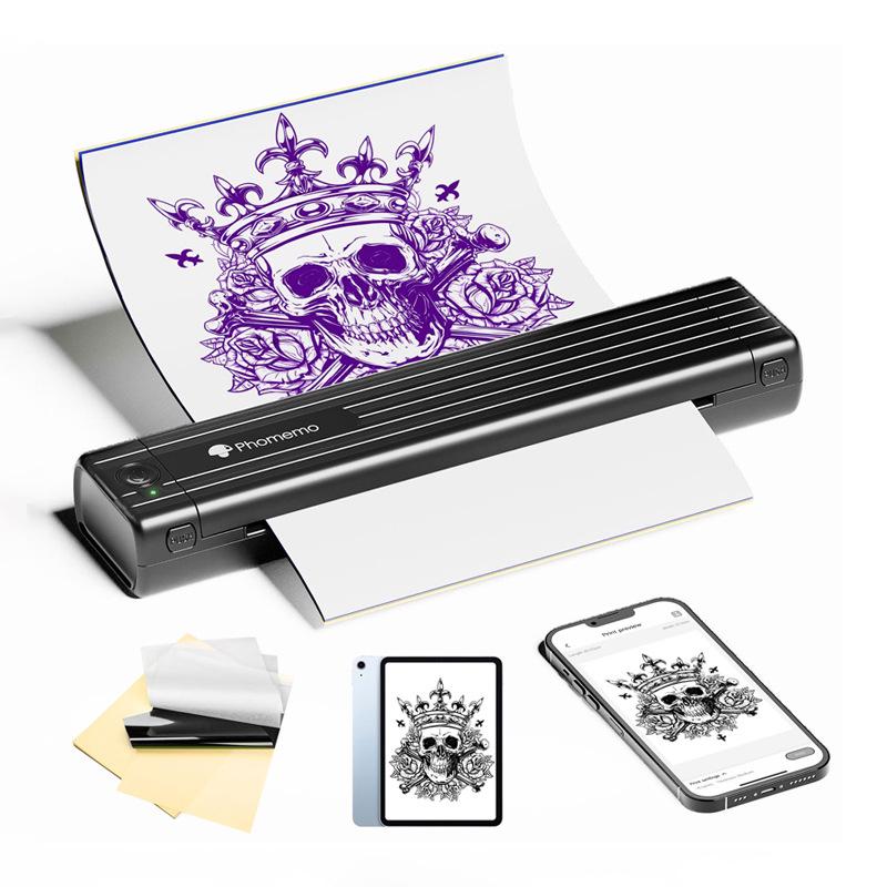 Phomemo TP81 Inkless Tattoo Printer & Line Art Transfer Machine